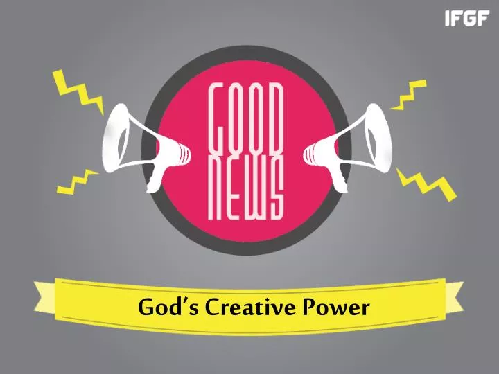 god s creative power