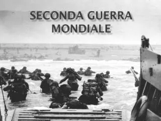 seconda guerra mondiale