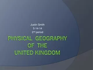 Physical geography of the United Kingdom