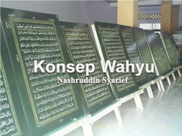 konsep w ahyu