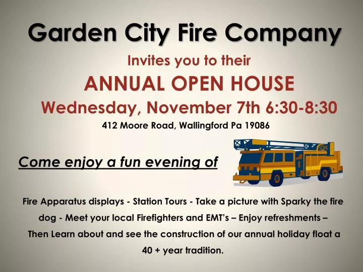 garden city fire company