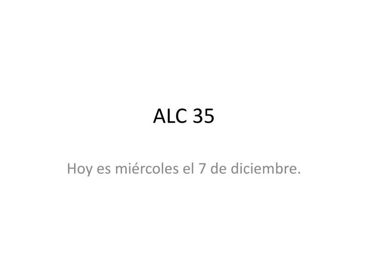alc 35