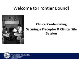 Welcome to Frontier Bound!