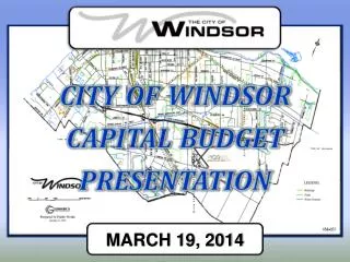 city of windsor capital budget presentation