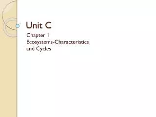 Unit C