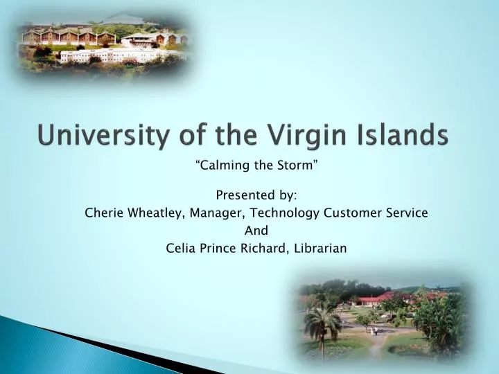 university of the virgin islands