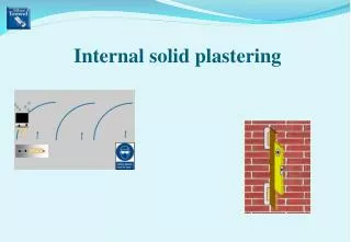 Internal solid plastering