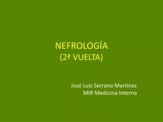 nefrolog a 2 vuelta
