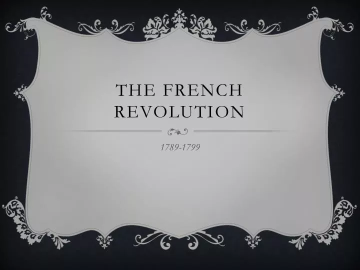 the french revolution