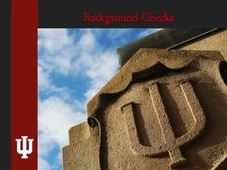 Background Checks