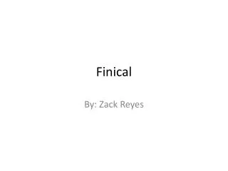 Finical