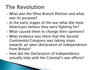 the revolution