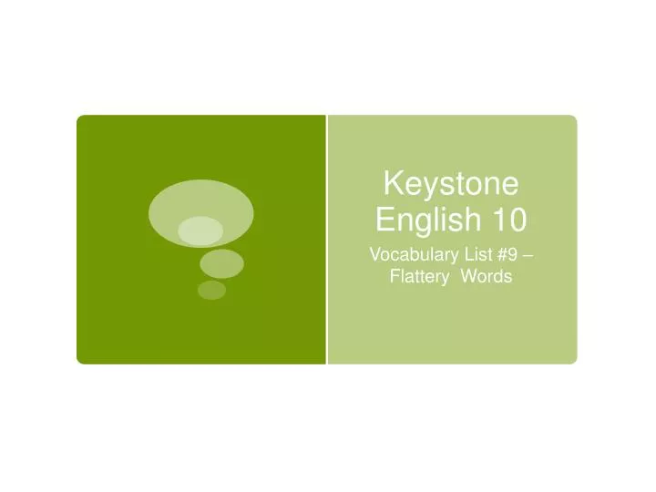 keystone english 10