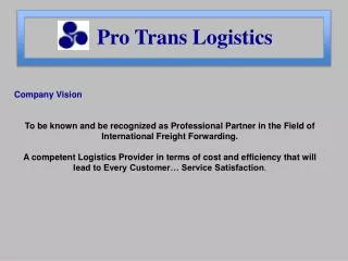 Pro Trans Logistics