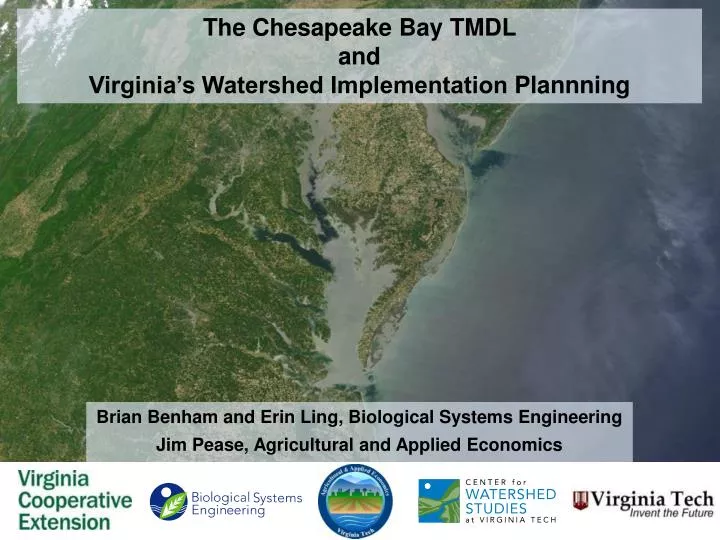 the chesapeake bay tmdl and virginia s watershed implementation plannning
