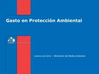 gasto en protecci n ambiental