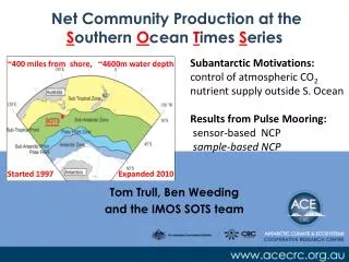 Net Community Production at the S outhern O cean T imes S eries