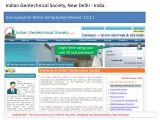Indian Geotechnical Society, New Delhi - India.