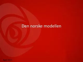 den norske modellen