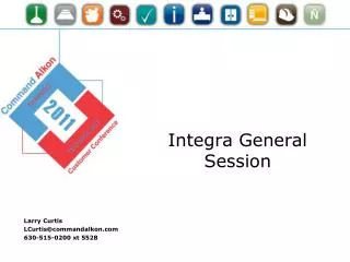 Integra General Session