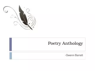 Poetry Anthology