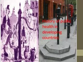 History of public health in developing countries