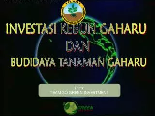 INVESTASI KEBUN GAHARU DAN BUDIDAYA TANAMAN GAHARU