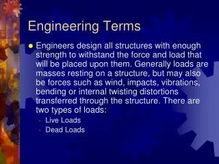 Engineering Terms