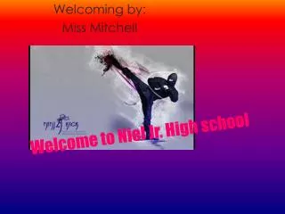 Welcome to Niel Jr. High school