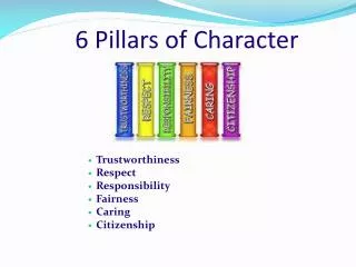 6 Pillars of Character