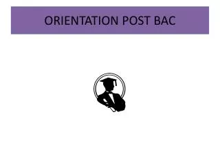 orientation post bac