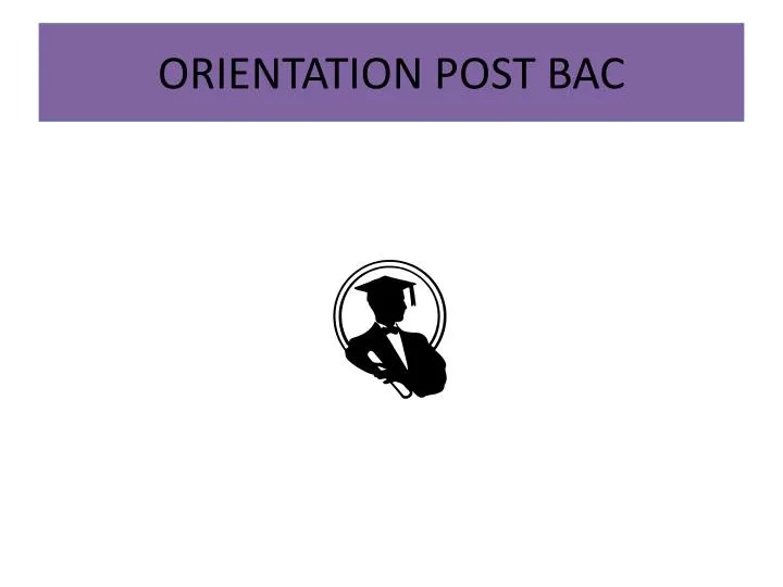 orientation post bac
