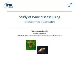 Study of Lyme disease using proteomic approach