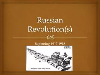 Russian Revolution(s)