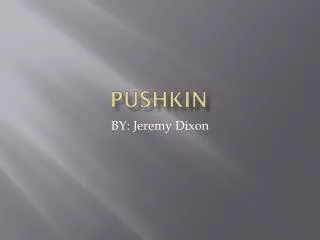 PUSHKIN