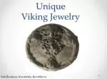 Unique Viking Jewelry