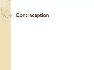 Contraception