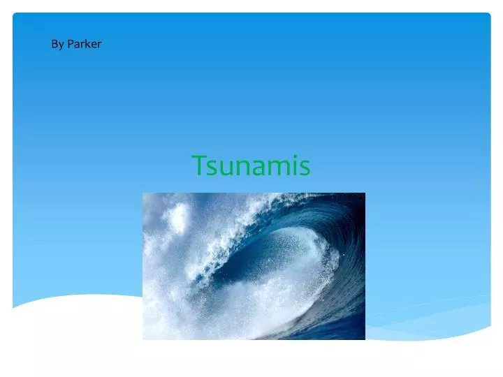 tsunamis