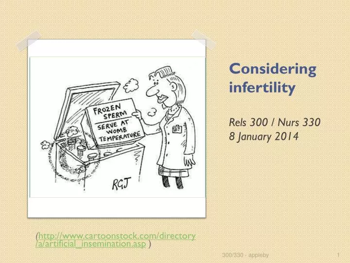 considering infertility rels 300 nurs 330 8 january 2014
