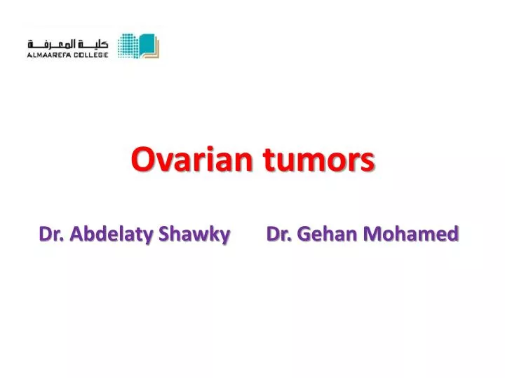 ovarian tumors