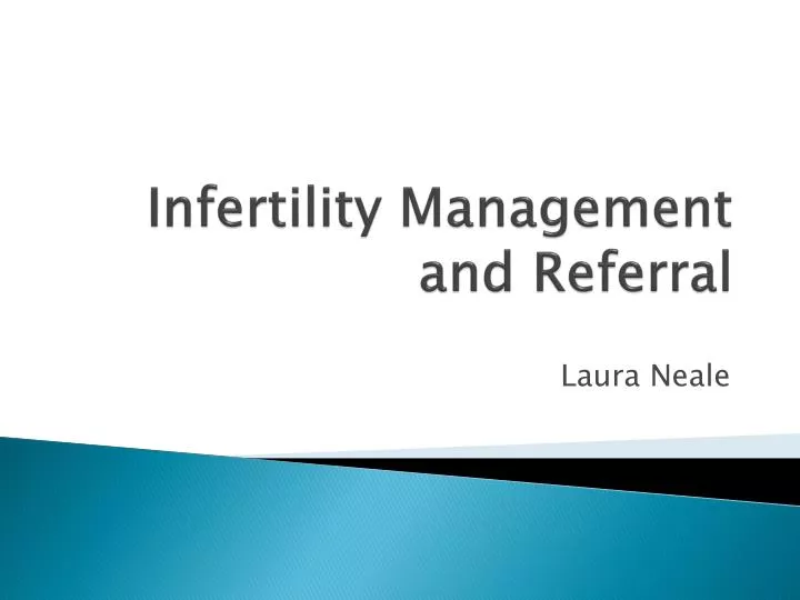 infertility management and referral