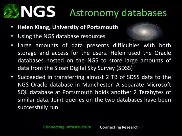 astronomy databases