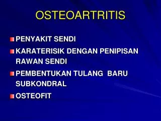 osteoartritis