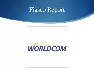 Fiasco Report