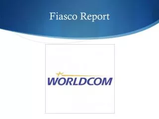 fiasco report