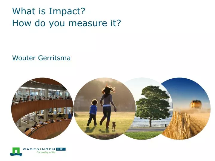 what is impact how do you measure it