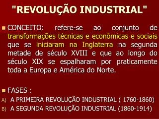 revolu o industrial