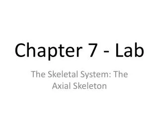 Chapter 7 - Lab