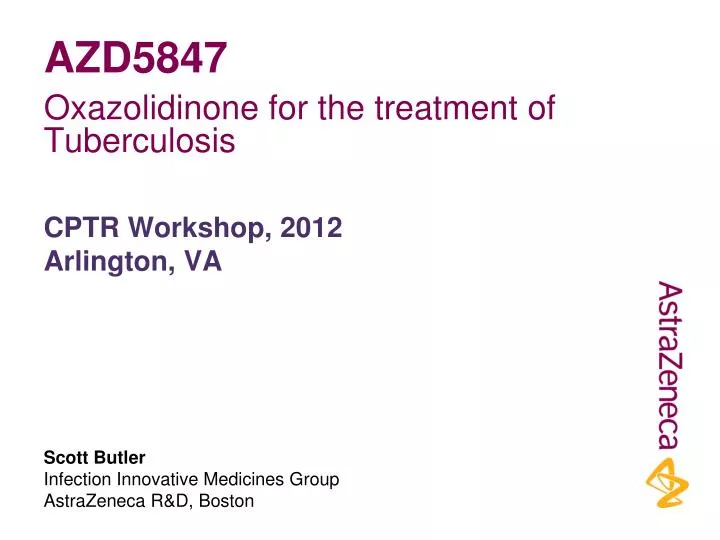 scott butler infection innovative medicines group astrazeneca r d boston
