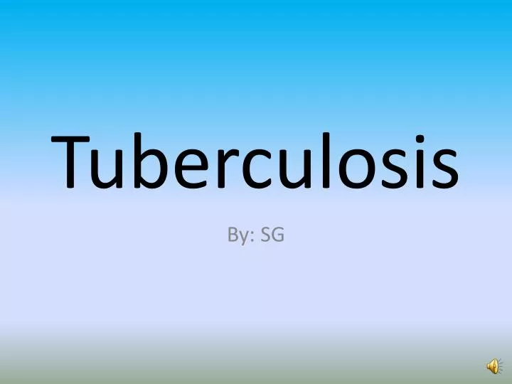 tuberculosis